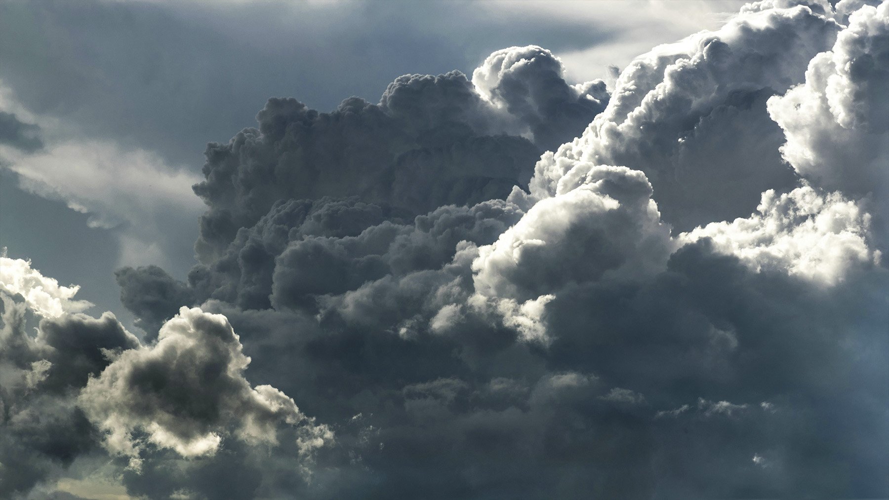 Cúmulo de nubes. Foto: Pexels.