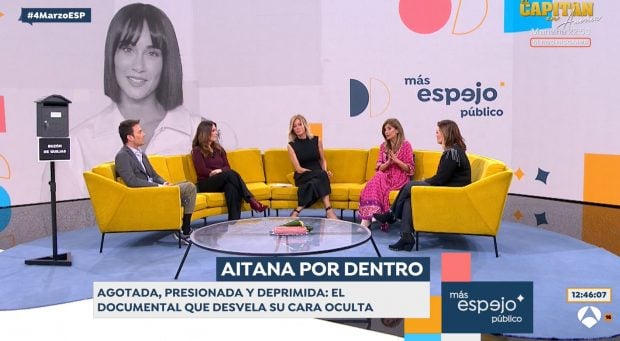 El equipo de Espejo público se pronuncia sobre el documental de Aitana. (Atresmedia)