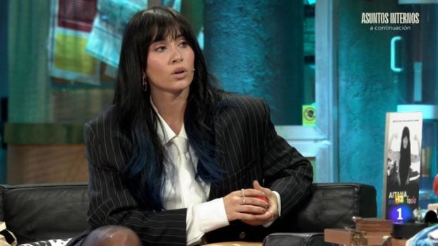 Aitana en 'La Revuelta'. (RTVE)