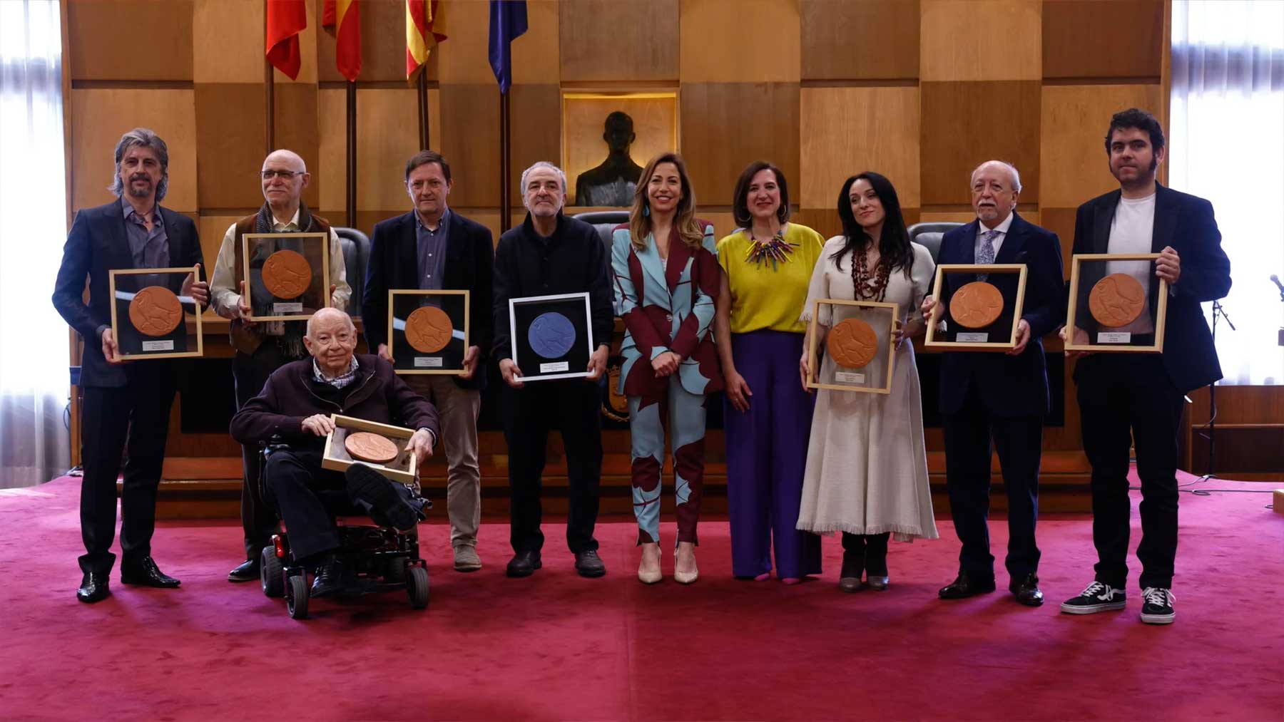 Derroche de talento en la primera edición de los premios culturales de Zaragoza: así son los galardonados