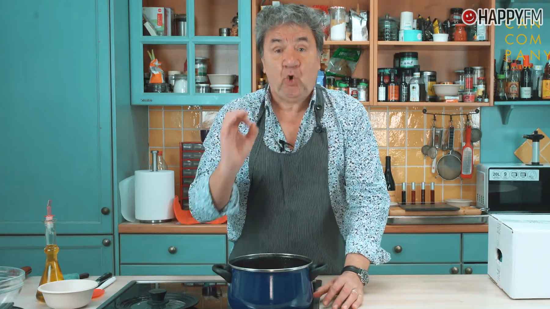 El cocinero Koldo Royo en uno de sus vídeos en YouTube.