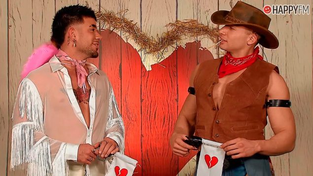 David y Félix, participantes de First Dates. (Mediaset)