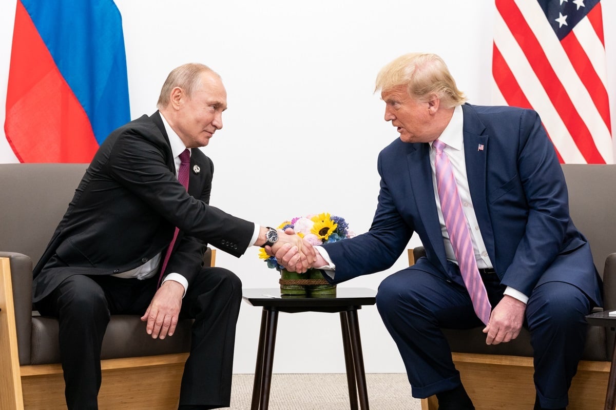 Putin y Trump en un encuentro en 2021. (FOTO: E.P.)