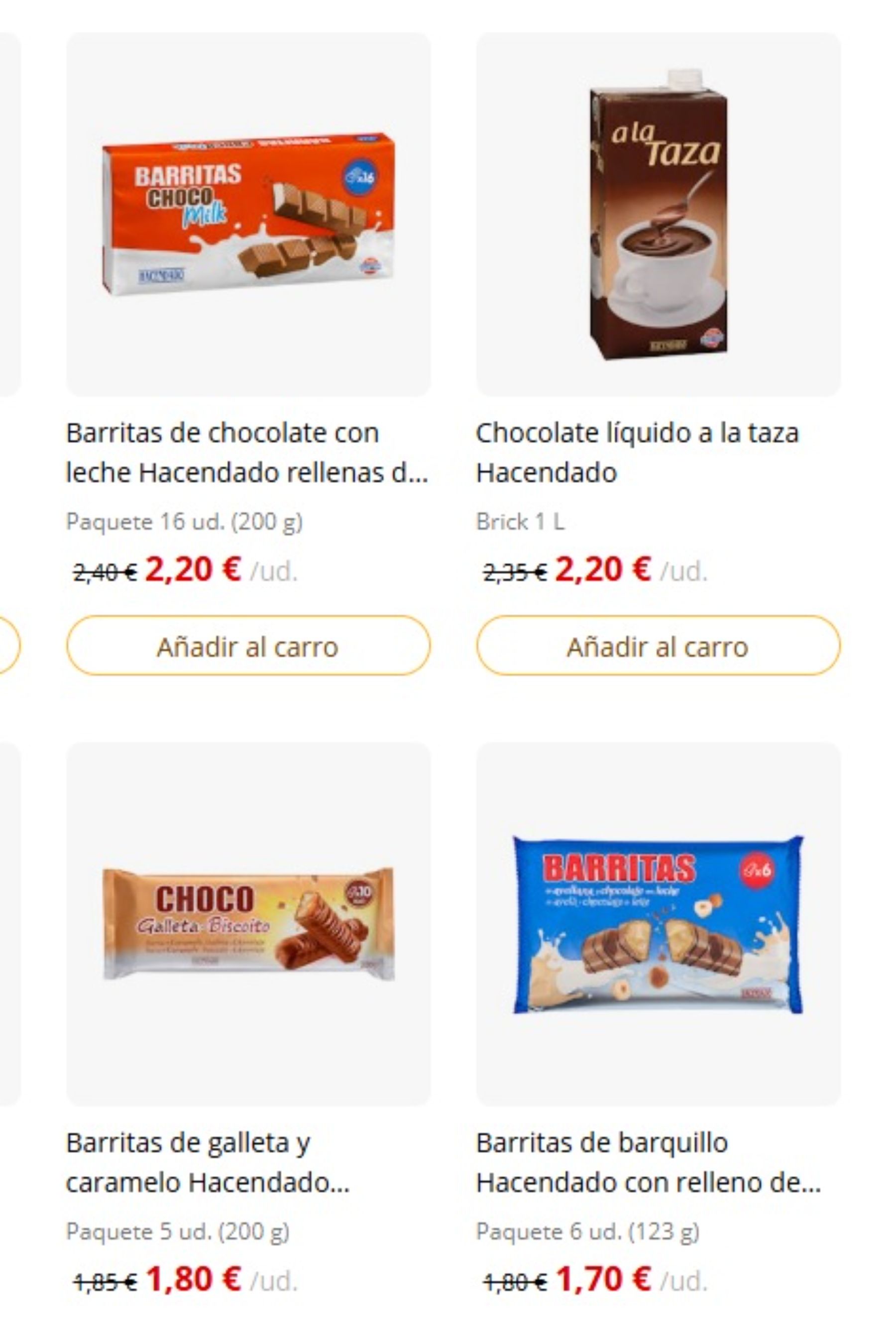 precios de Mercadona