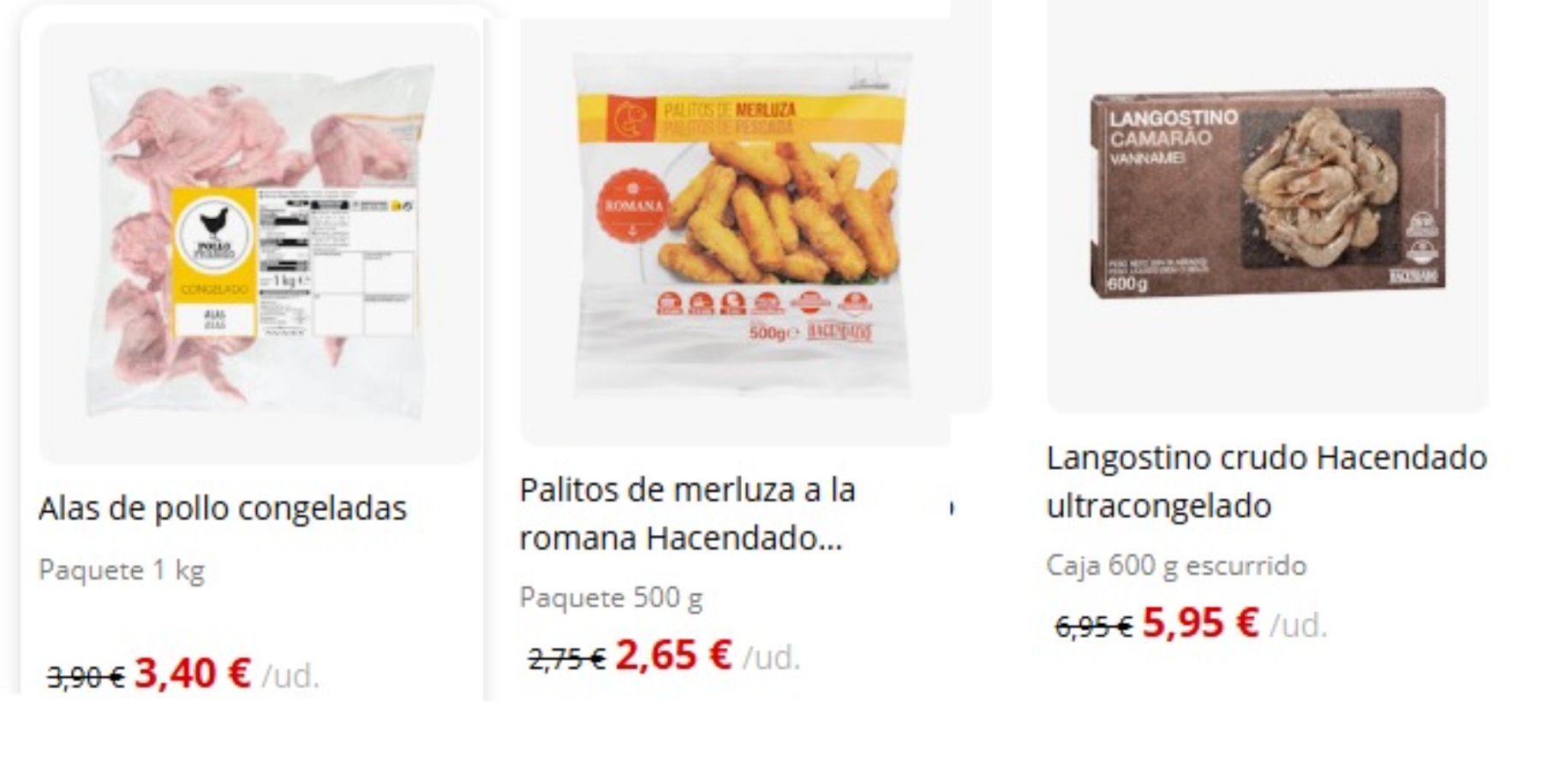 precios de Mercadona