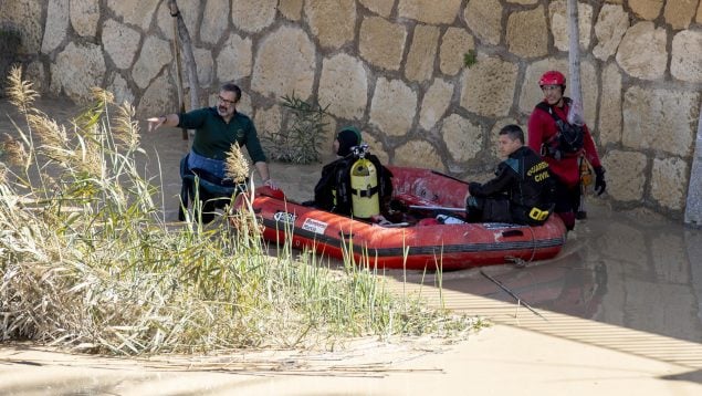 desaparecido, Murcia, temporal, río Segura