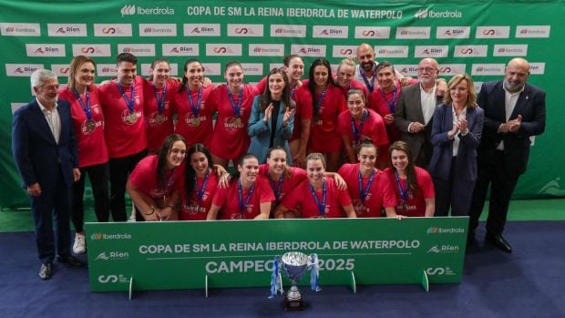 Club Natación Sant Andeu waterpolo Reina Letizia Copa de la Reina