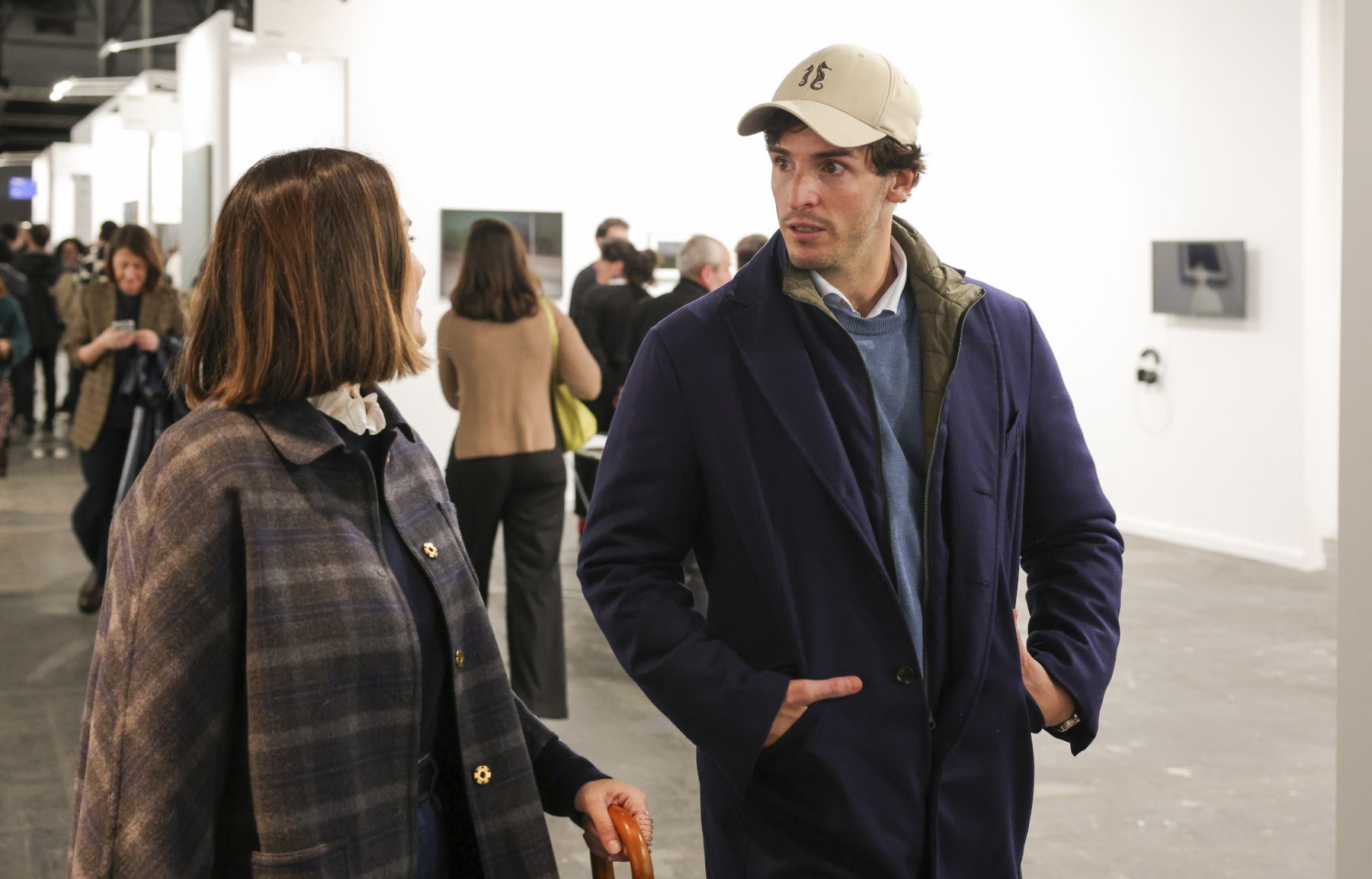 Tamara Falcó con Íñigo Onieva en ARCO
