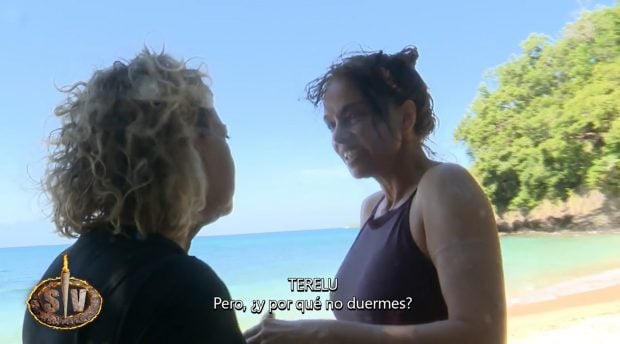 Terelu Campos y Beatriz Rico en Supervivientes 2025. (Mediaset)