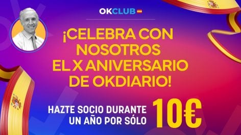 Celebra con nosotros el X Aniversario de OKDIARIO