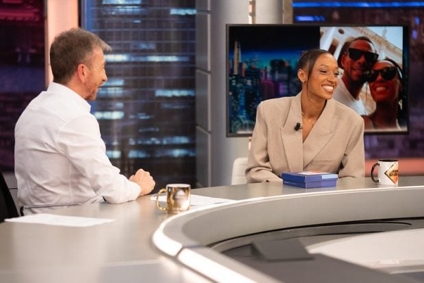 Pablo Motos y Ana Peleteiro en El Hormiguero (Atresmedia).