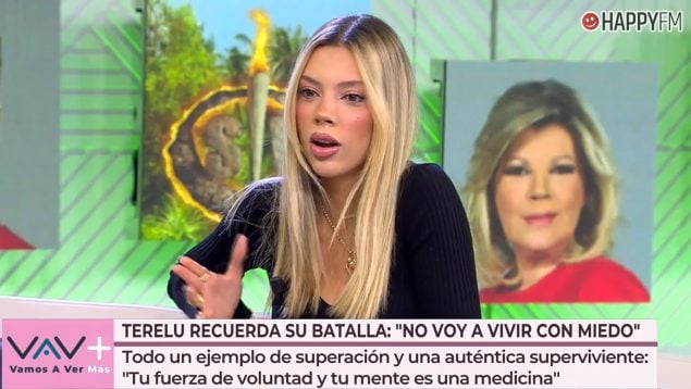 Alejandra Rubio en Vamos a ver. (Mediaset)