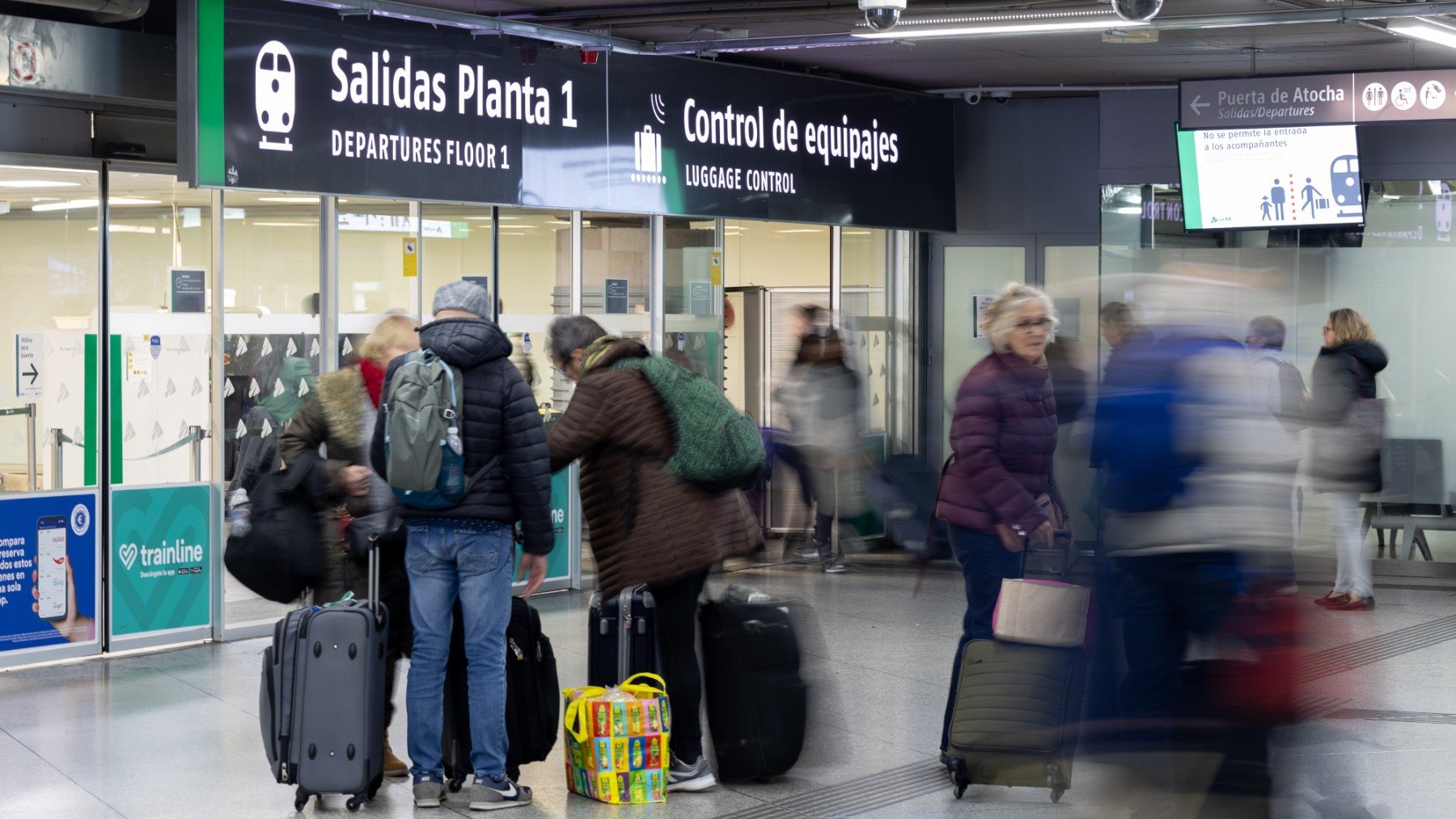 Estación de Atocha. (Foto: Europa Press)