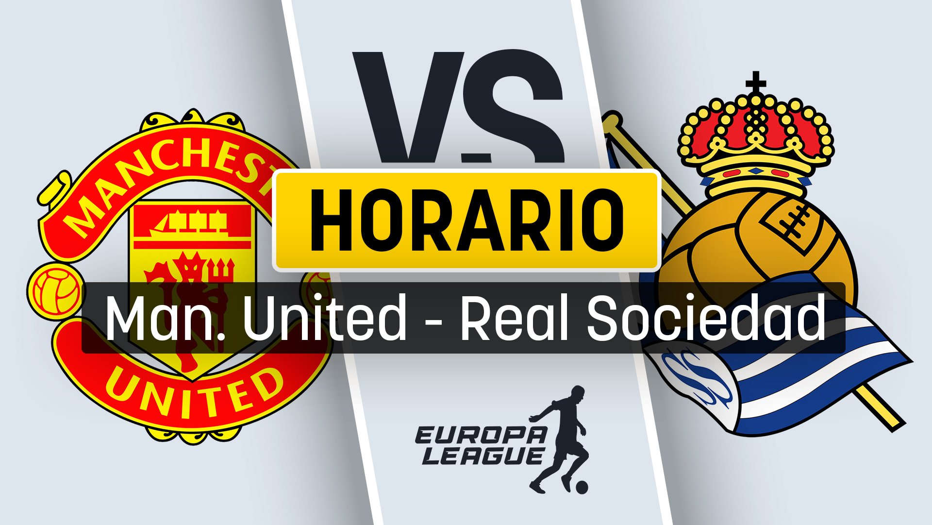 Manchester United – Real Sociedad: a qué hora es y dónde ver el partido de la Europa League por TV y online en directo.