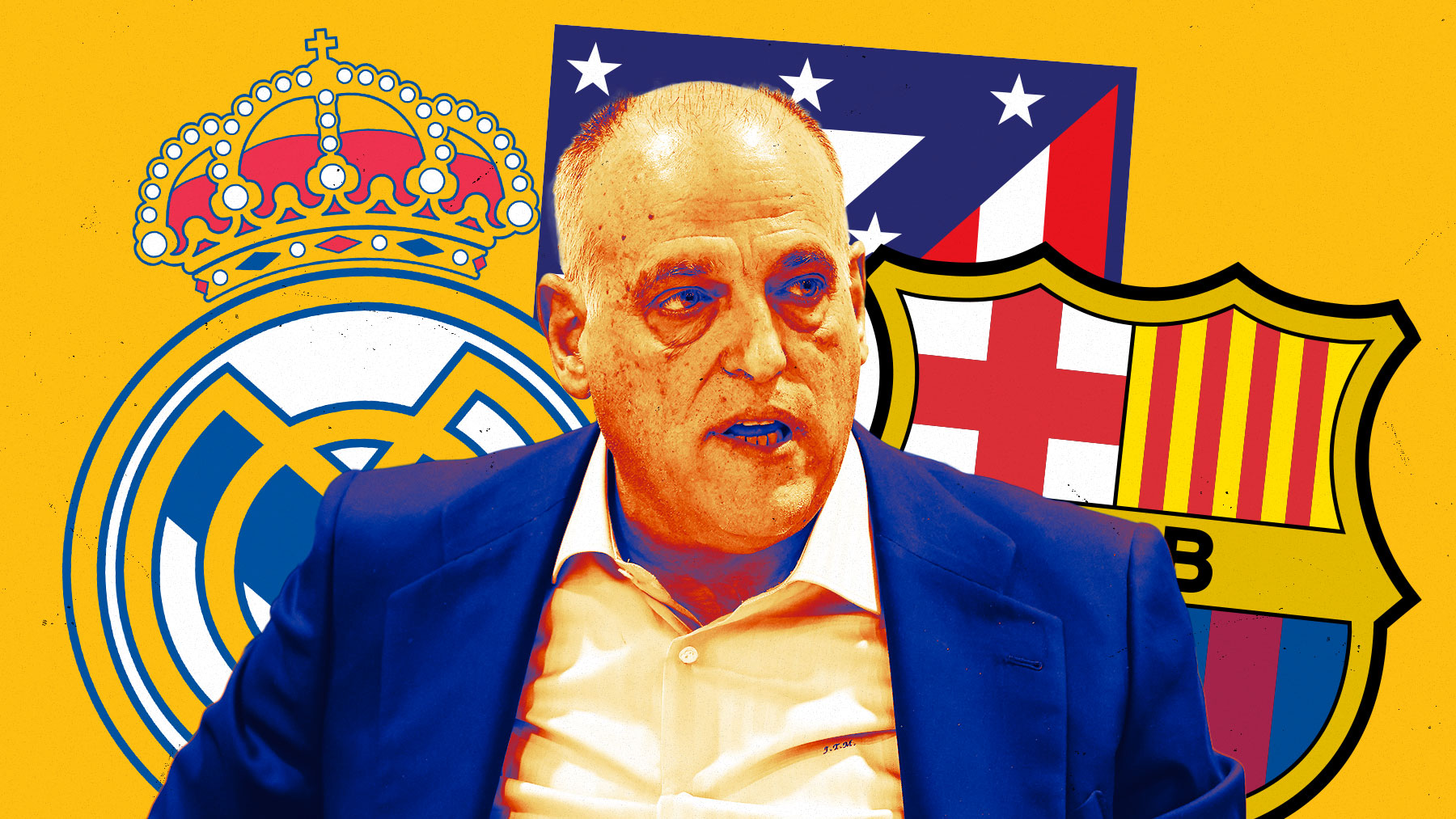 Tebas hará hincapié en su cruzada contra la piratería contra los ‘grandes’.