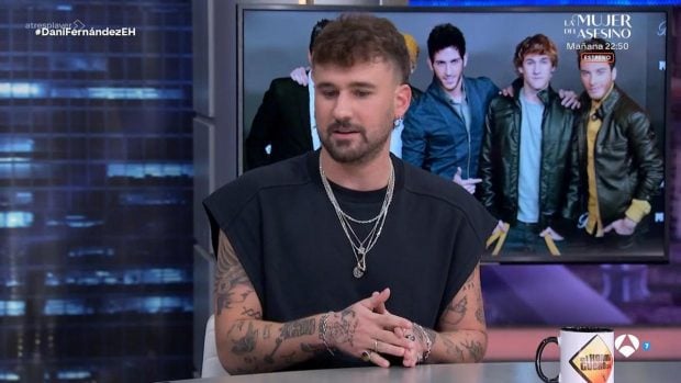 Dani Fernández en 'El Hormiguero'. (Atresmedia)