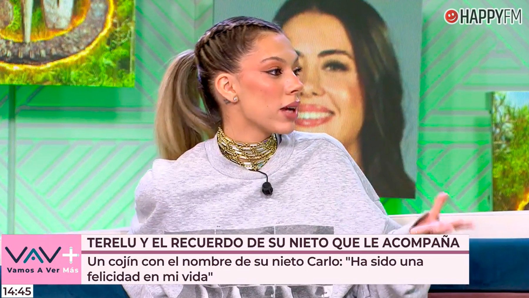 Alejandra Rubio en Vamos a ver. (Mediaset)