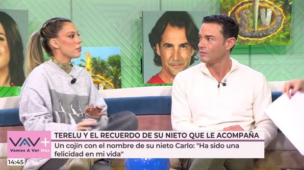 Alejandra Rubio y Antonio Rossi en Vamos a ver. (Mediaset)