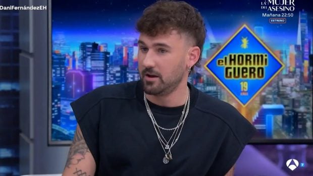 Dani Fernández en 'El Hormiguero'. (Atresmedia)