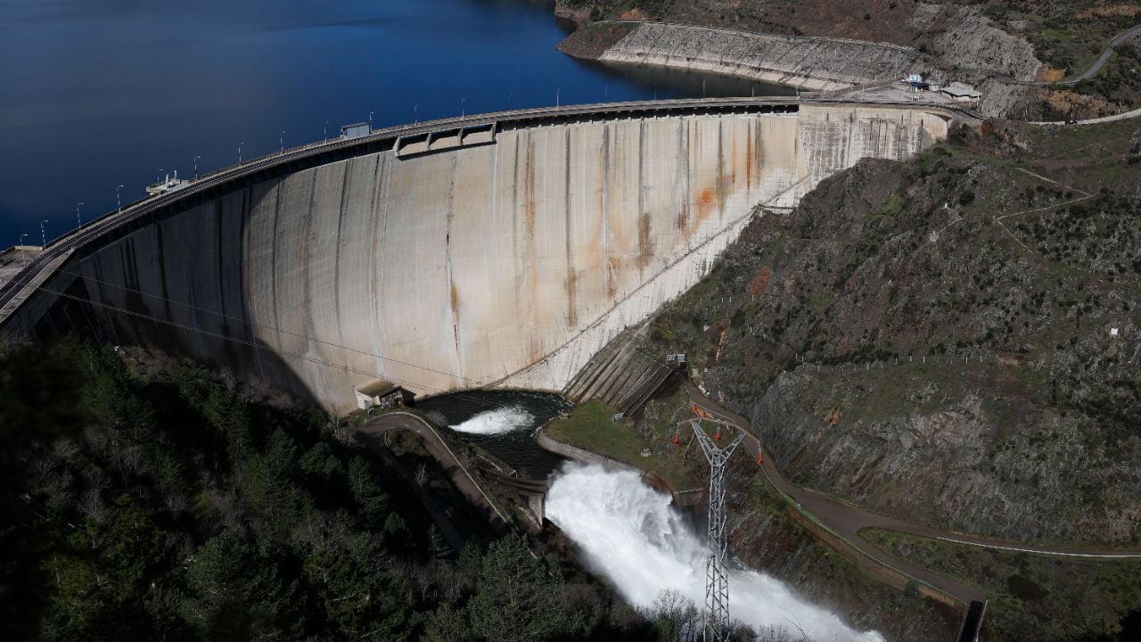 Vista del embalse de El Atazar, este miércoles