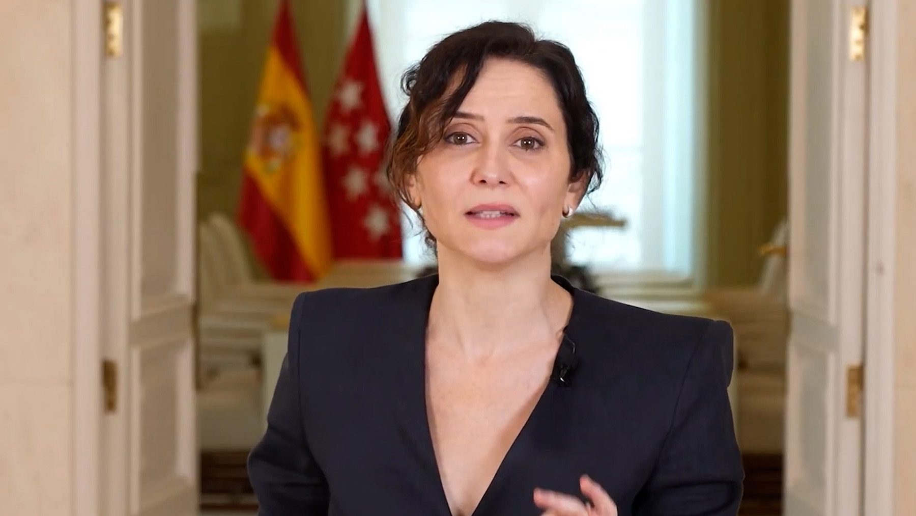 Isabel Díaz Ayuso, presidenta de la Comunidad de Madrid.