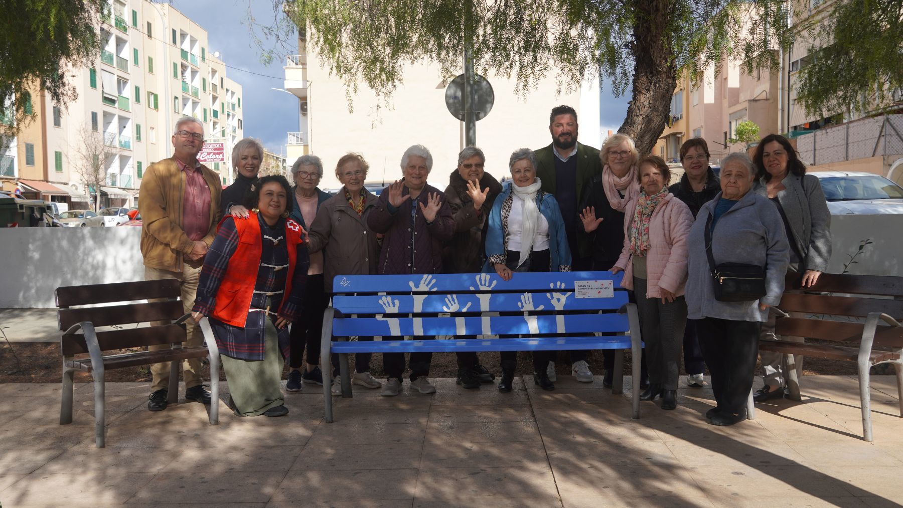 Participantes del proyecto «Un banco para compartir».