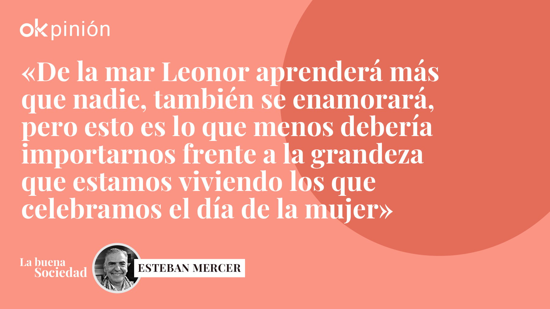 A propósito de Leonor