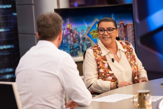 Pablo Motos y María del Monte en 'El Hormiguero' (Atresmedia).