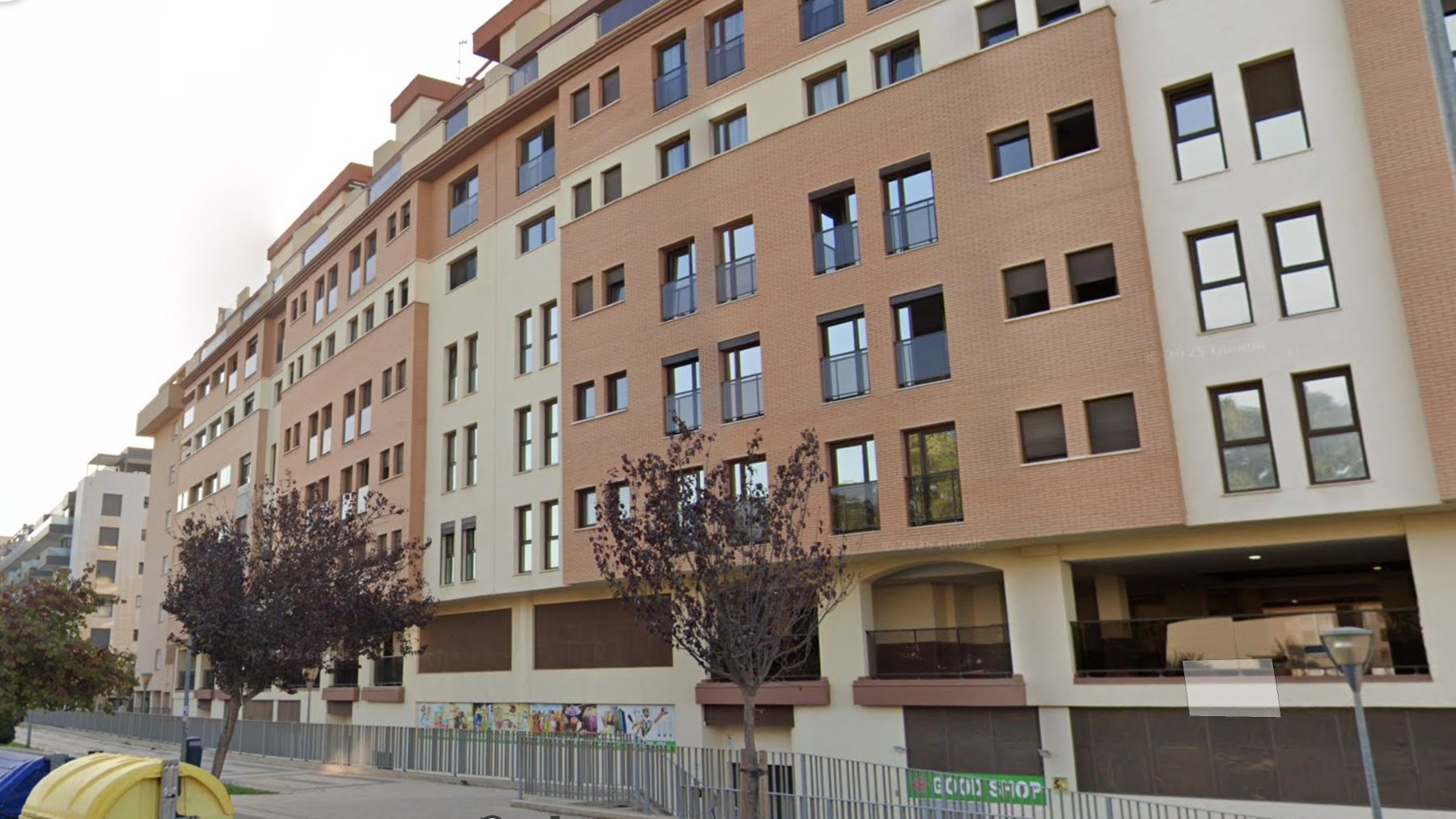 Bloque de viviendas en la calle Juan de Robles de Málaga, lugar de los hechos.