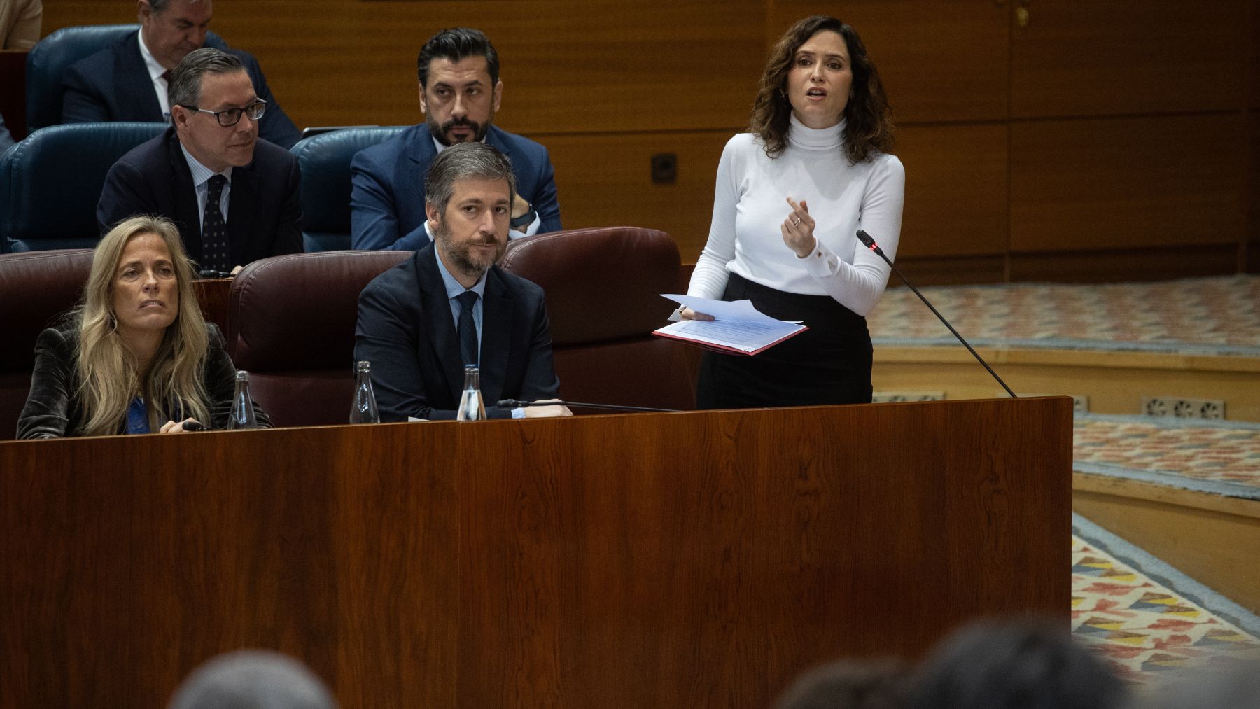 Isabel Díaz Ayuso, presidenta de la Comunidad de Madrid. (Foto: EP)