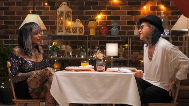 Ivanna y Renato en First Dates. (Mediaset)