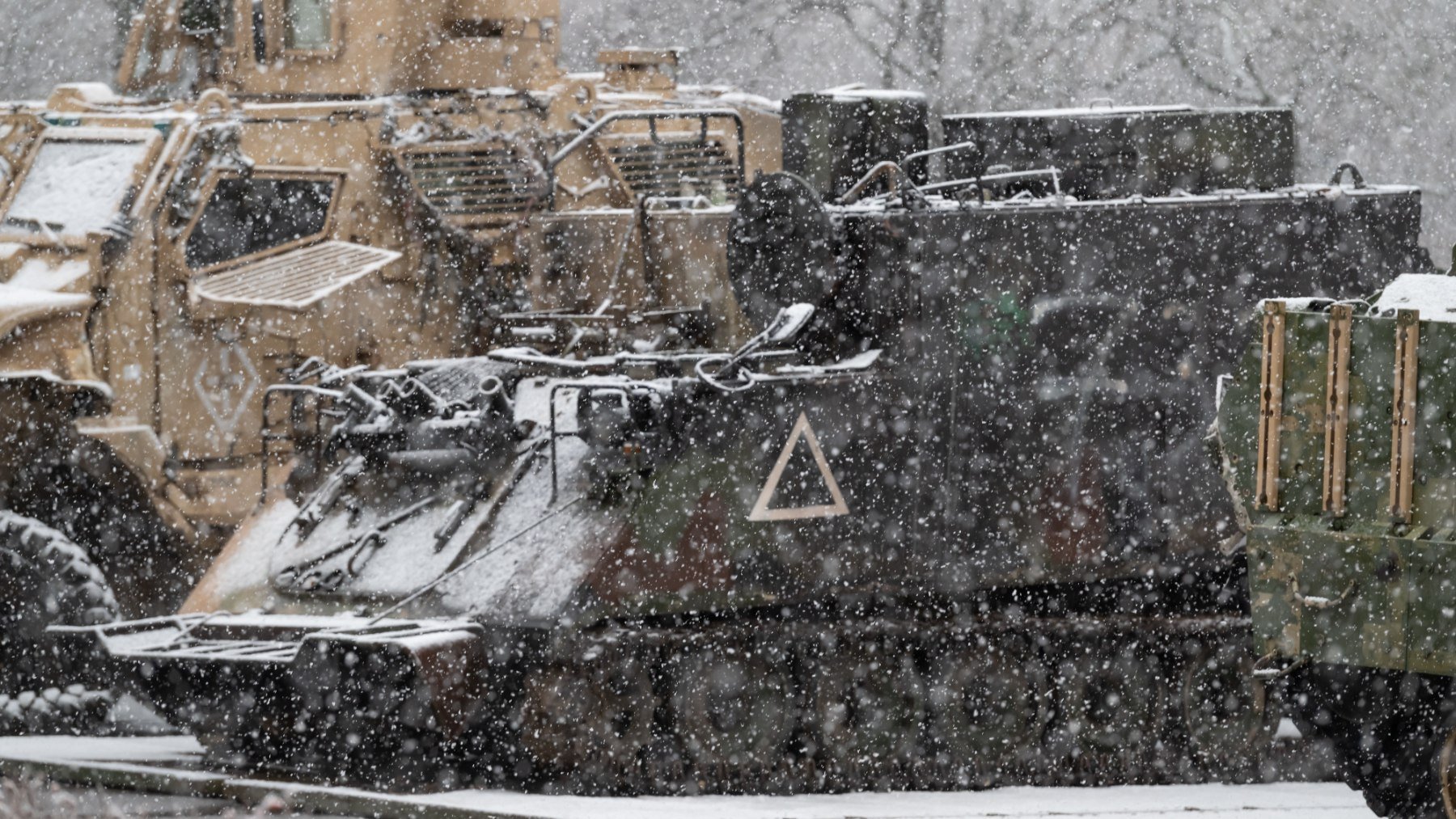 Un tanque ucraniano en la región rusa de Kursk. (Foto: Europa Press)