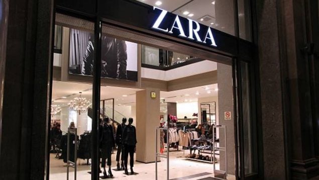 Zara tiendas