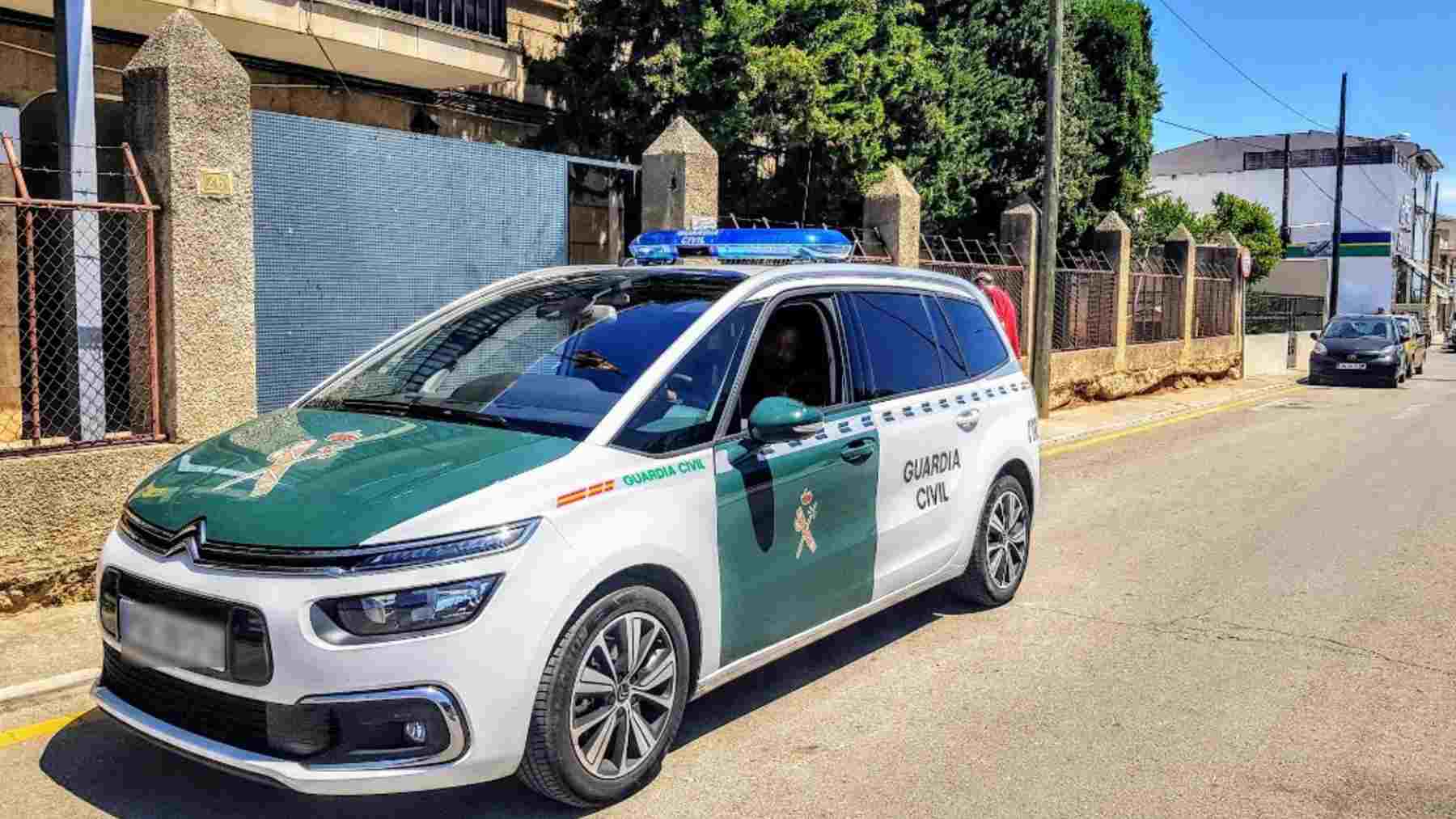 Un coche de la Guardia Civil.