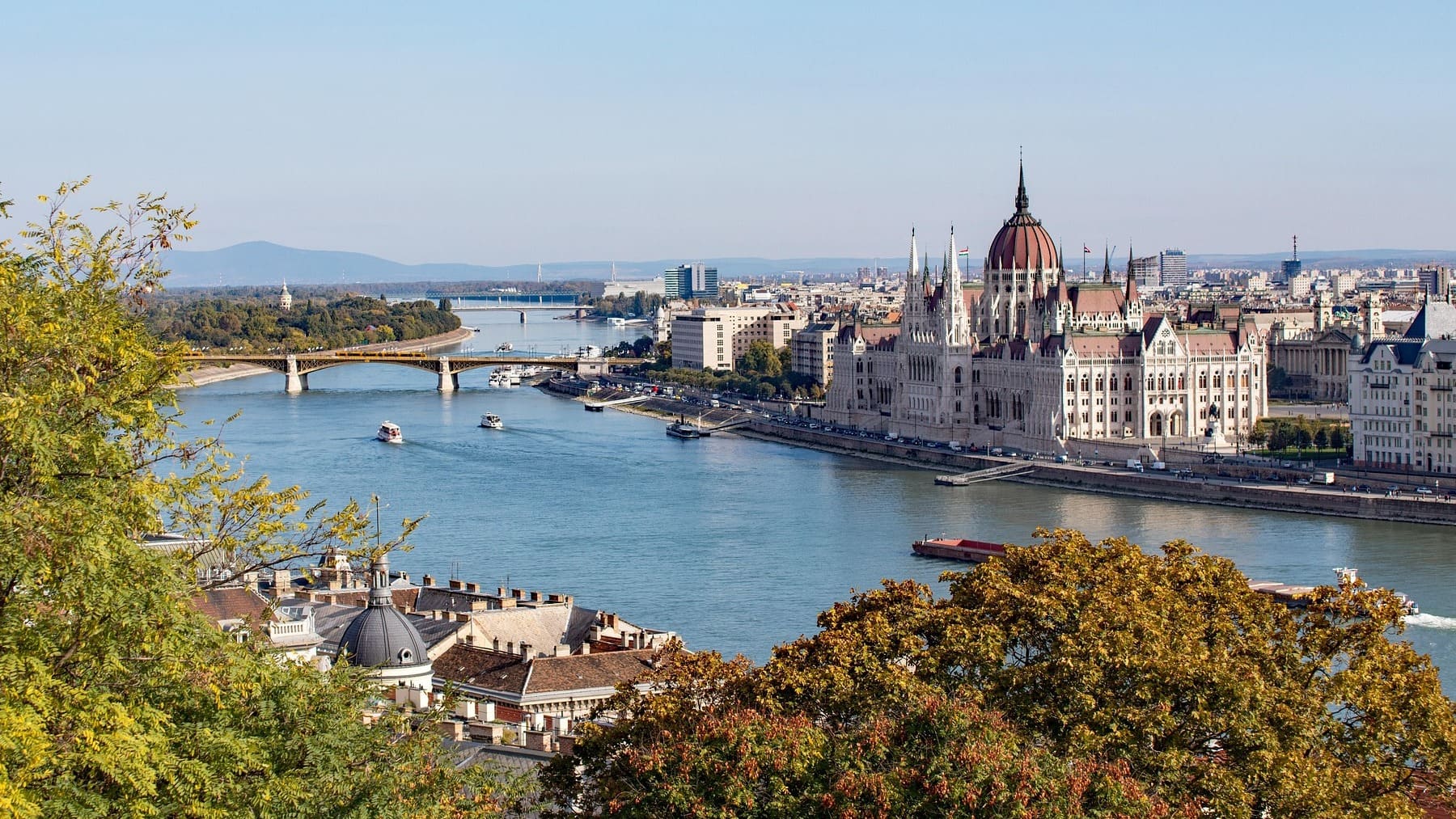 Vista de Budapest, en Hungría.