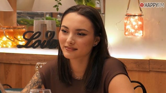 Milena en First Dates. (Mediaset)