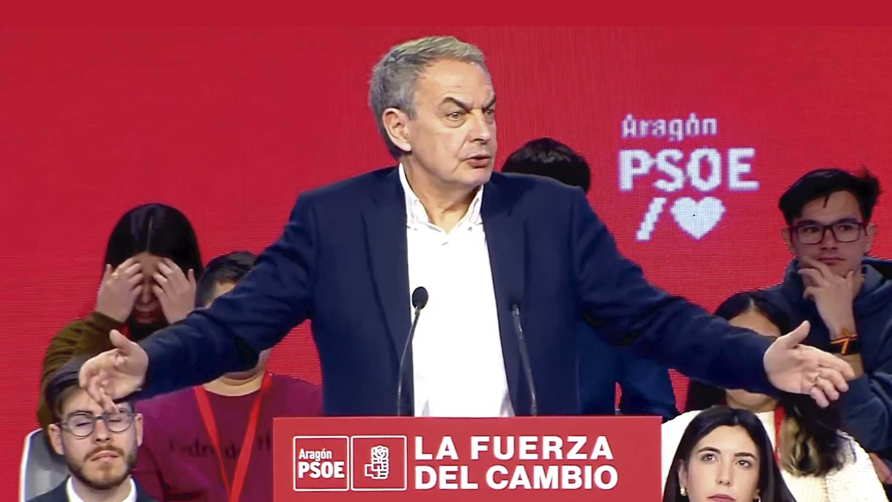 El ex presidente del Gobierno, José Luis Rodríguez Zapatero.