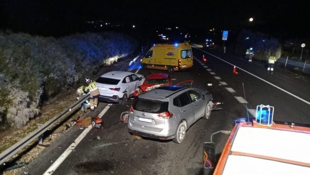 choque, Región de Murcia, Murcia, Caravaca de la Cruz, accidente