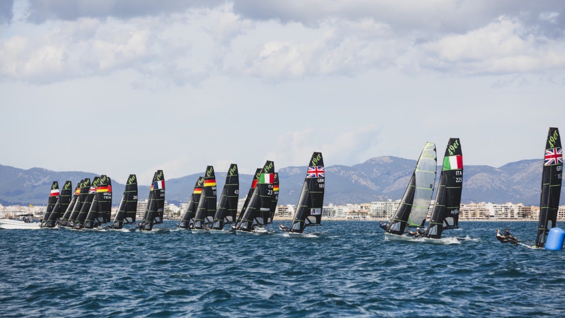 La bahía de Palma se vistió de vela olímpica con la Sailing Regatta