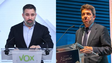 Mazón acepta las condiciones de Vox: 'no' al Pacto Verde y freno a la inmigración ilegal