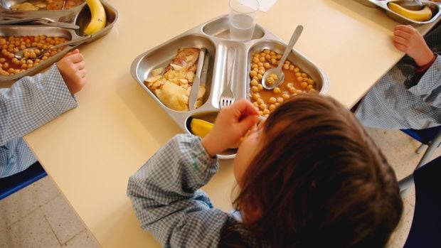 Comida en el colegio