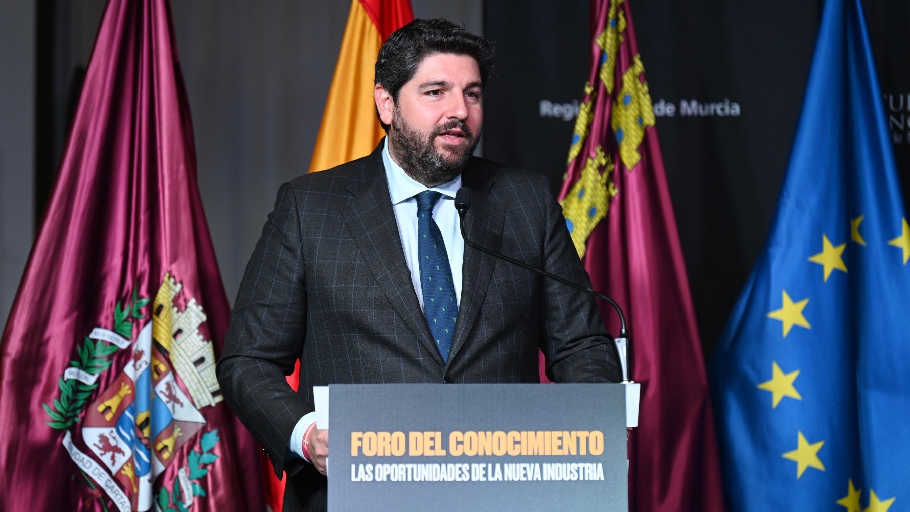 El presidente de la Región de Murcia, Fernando López Miras. (EP)