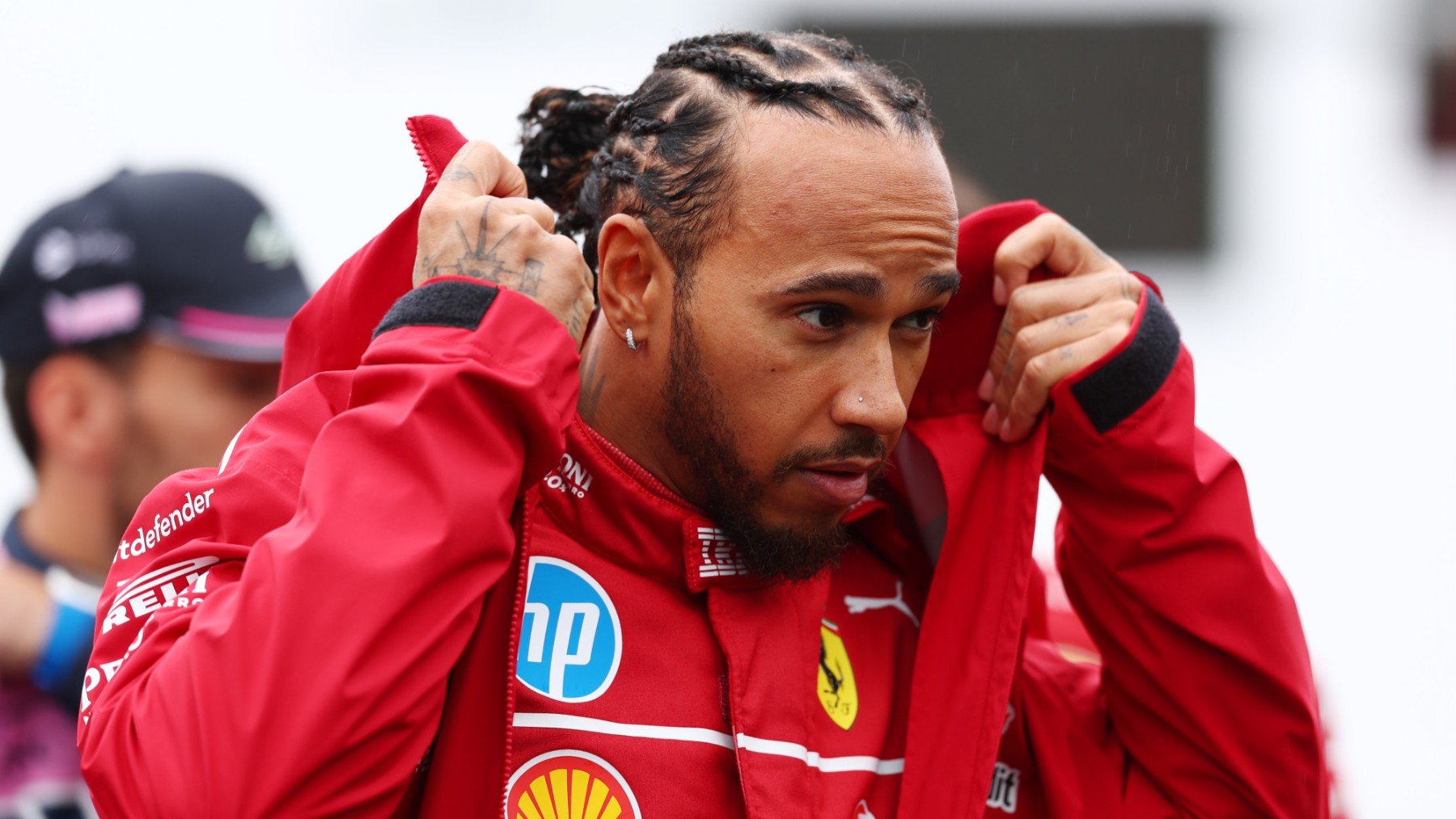 Hamilton, durante el GP de Australia. (Getty)