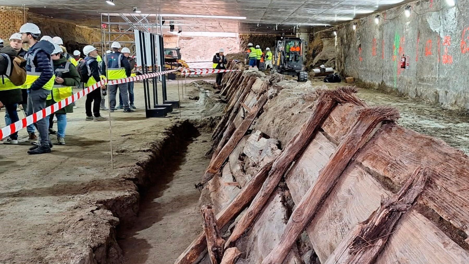 Hallazgo histórico en Madrid: encuentran los mayores restos del canal que buscaba unir la capital con Lisboa