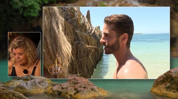 Terelu Campos escucha qué dijo Pelayo sobre ella en Supervivientes 2025. (Mediaset)