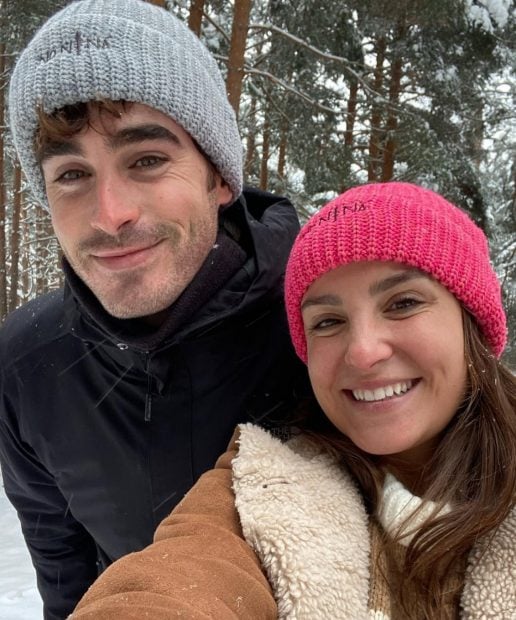 Marta Pombo junto a su marido, Luis Zamalloa. (Instagram)