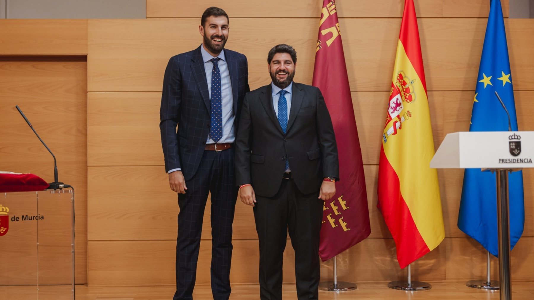 López Miras ve «buena sintonía» con Vox para firmar un pacto como el de Mazón para tener Presupuestos