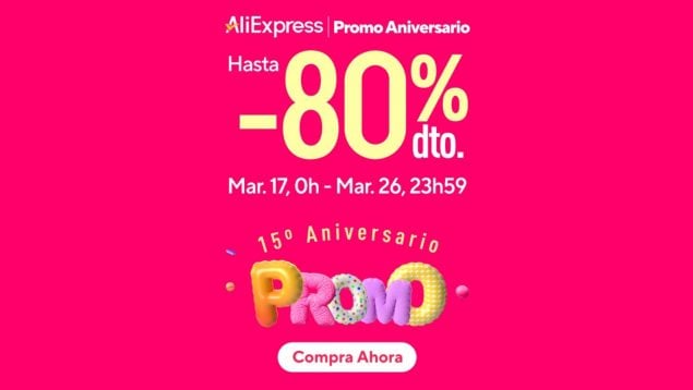 El Aniversario AliExpress hunde el precio de sus productos top ventas: descuentos de hasta el 80% y cupones extra