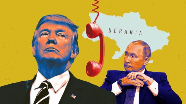Trump Putin llamada Ucrania ataque aviación rusa