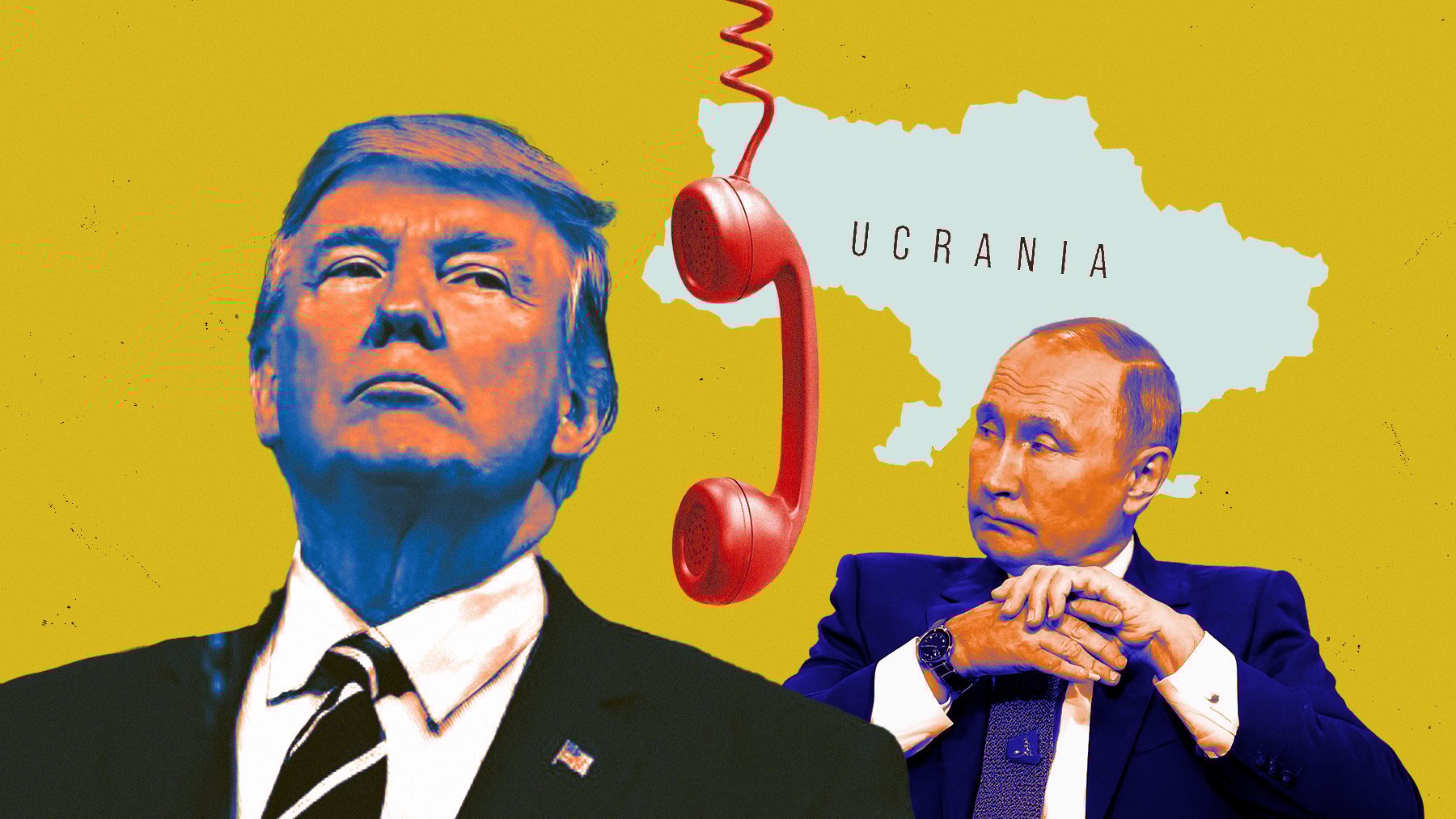 Donald Trump y Vladímir Putin.
